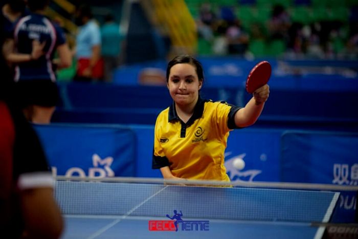 Estudiante del Liceo Salazar y Herrera clasificó al Mundial de Tenis de Mesa ParalímpicoIUSH