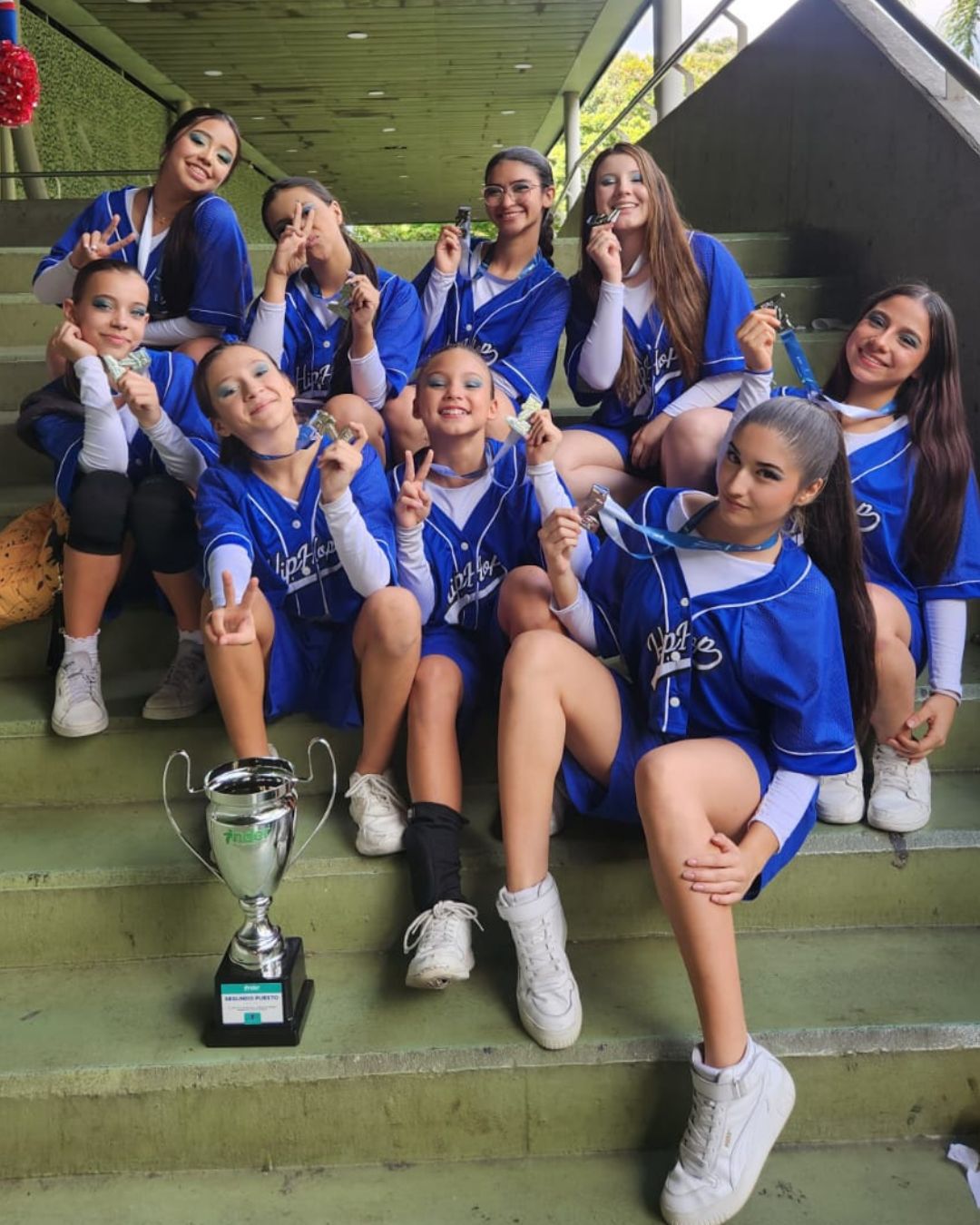 Grupo de Hip Hop del Liceo Salazar y Herrera, Subcampeón Municipal en los Juegos IntercolegiadosIUSH