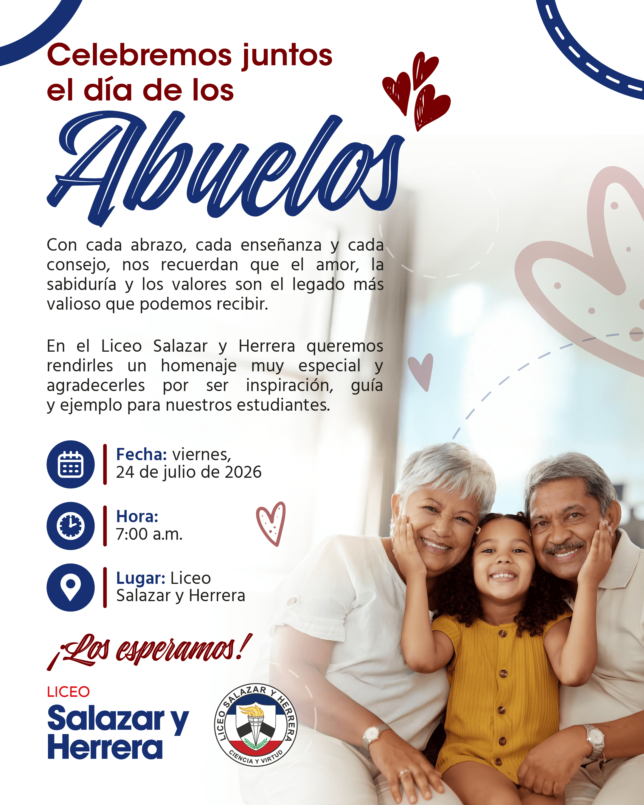 Celebramos juntos el día de los AbuelosIUSH