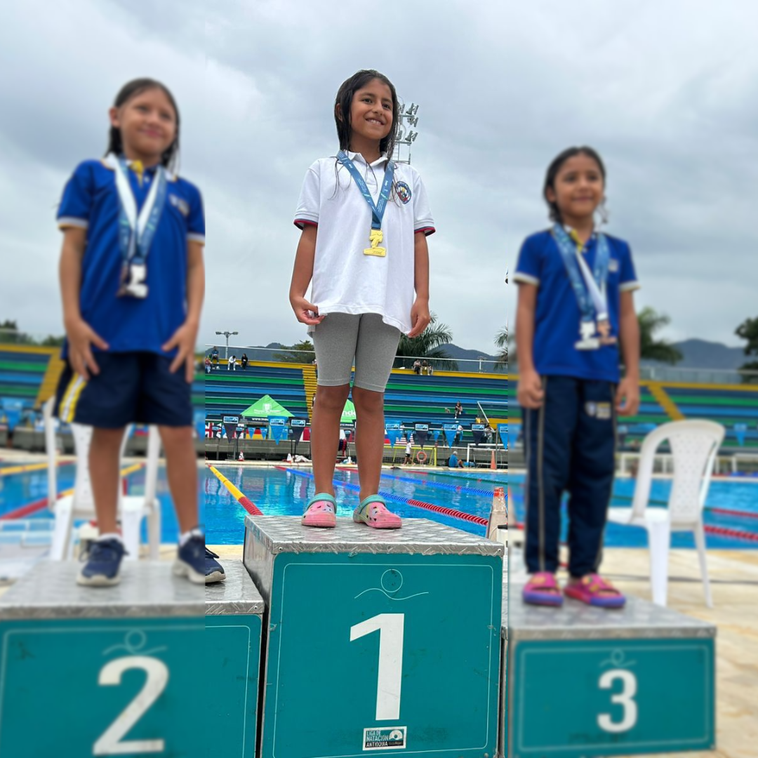 Nuestra estudiante conquista oro y plata en los Intercolegiados del INDERIUSH